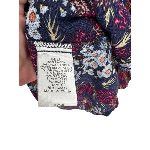 Kori America‎ Tunic Dress Womens S Boho Hippie Peasant Festival Cottagecore - Picture 9 of 9